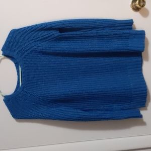 Teal knit sweater